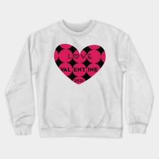 valentines day by chakibium Crewneck Sweatshirt